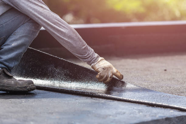 Professional Waterproofing technician working in Weedsport, NY